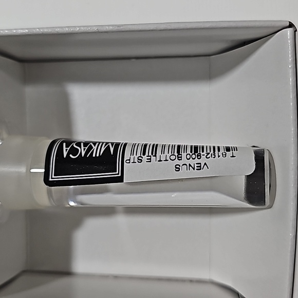 NIB MIKASA VENUS LEAD NEW CRYSTAL WINE VINTAGE BOTTLE STOPPER - Picture 4 of 6